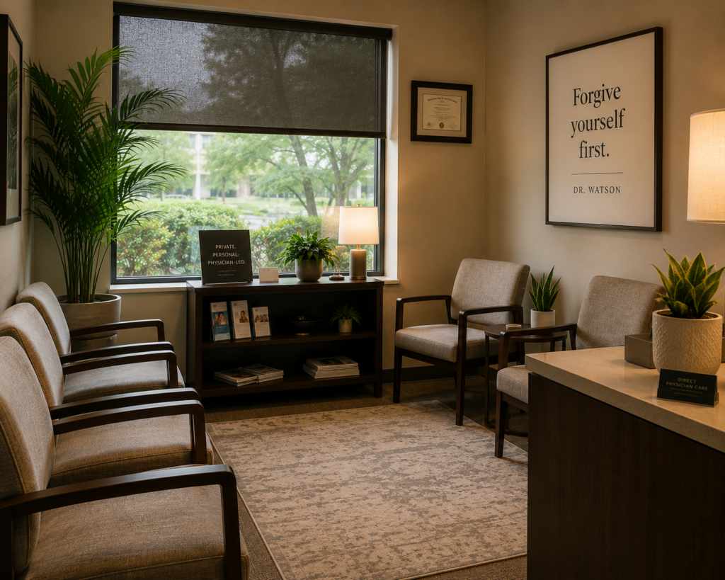 Private physician office for opioid and alcohol use disorder treatment in Pennsylvania